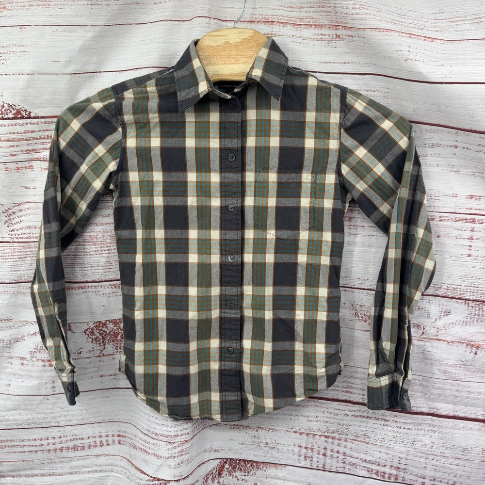 Filson Shirt Womens Size Small Plaid Long Sleeve Button‎ Up Casual